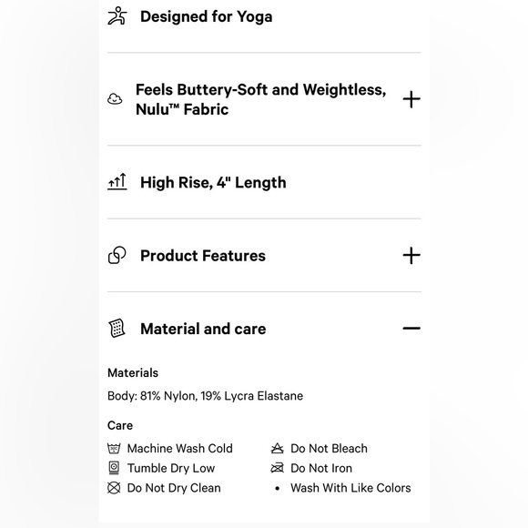 🆕 Lululemon Align™ High-Rise Short 4" - Picture 13 of 14